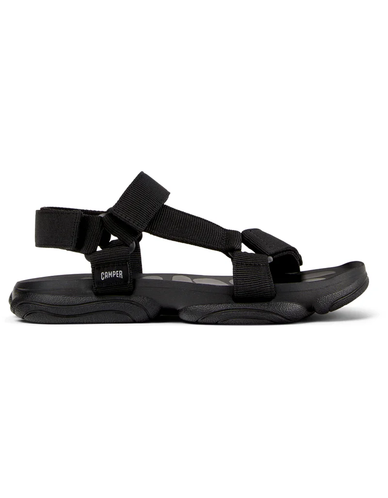 كامبر Karst Sandal, Men Sandal, Black